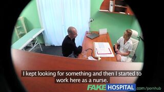 Forró ápolónő professzort csábít mély dugásra