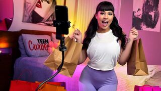 Rakás farú influencer live dugás