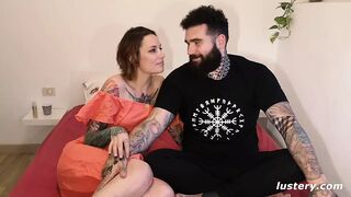 Silvia alázatos mélytorok Desmond faszán