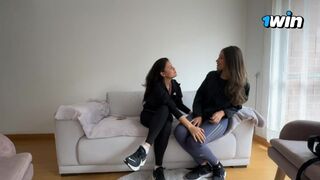 Lakótársamnak fizetem a bérletet forró leszbikus csókolózással