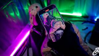 Endless Squirt Orgazmus - Beleélvezés és Bukkake Gyűjtemény Cyberpunk, Witcher és Hentai Hangulatban