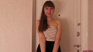 My Mistress Left My House without Panties and with Cum in Her Pussy After Passionate Sex