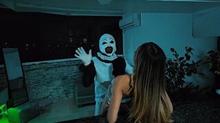Horror éjszaka: Halloween vadul megbasszák Natalia Alvaradót