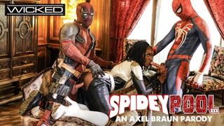 Forró hármasban a Wicked társasággal: Deadpool és Spiderman vadul megdolgoztatja Monica Rambeaut