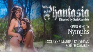 Forró nimfák gyengéd simogatásokkal kényeztetik egymást, majd a Wickedben alaposan meg is dugják őket