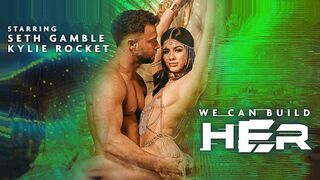 Wicked - Forró AI Szexrobot Kylie Rocket Alaposan Kefél Seth Gamble-lel Valentina Nappi Szemtanújaként